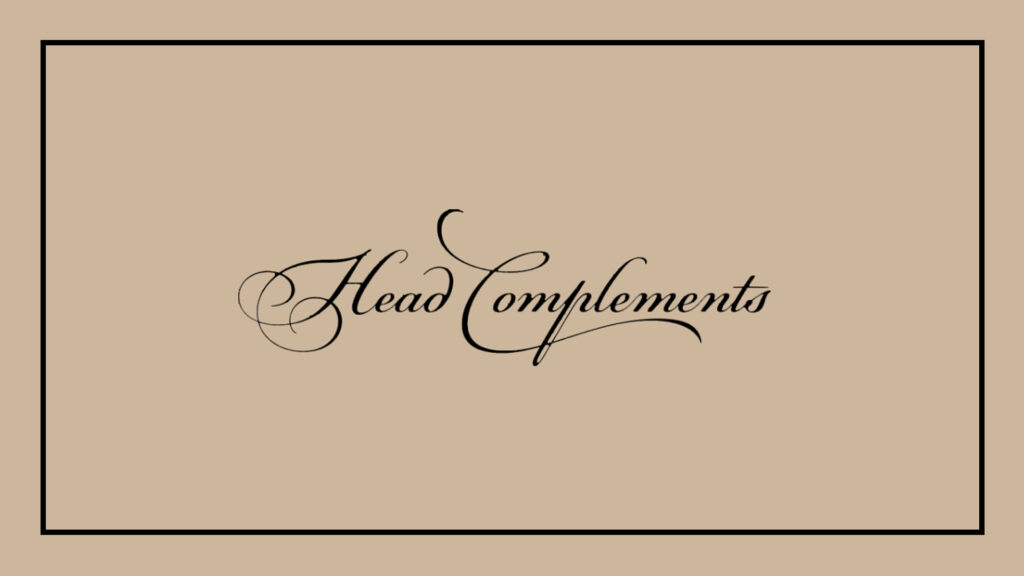 head-complements