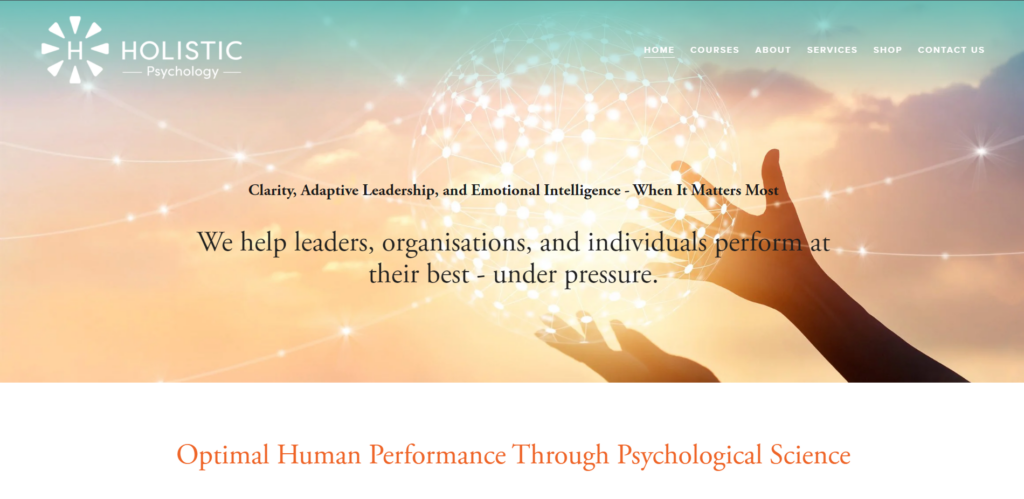 Holistic Psychology Australia homepage