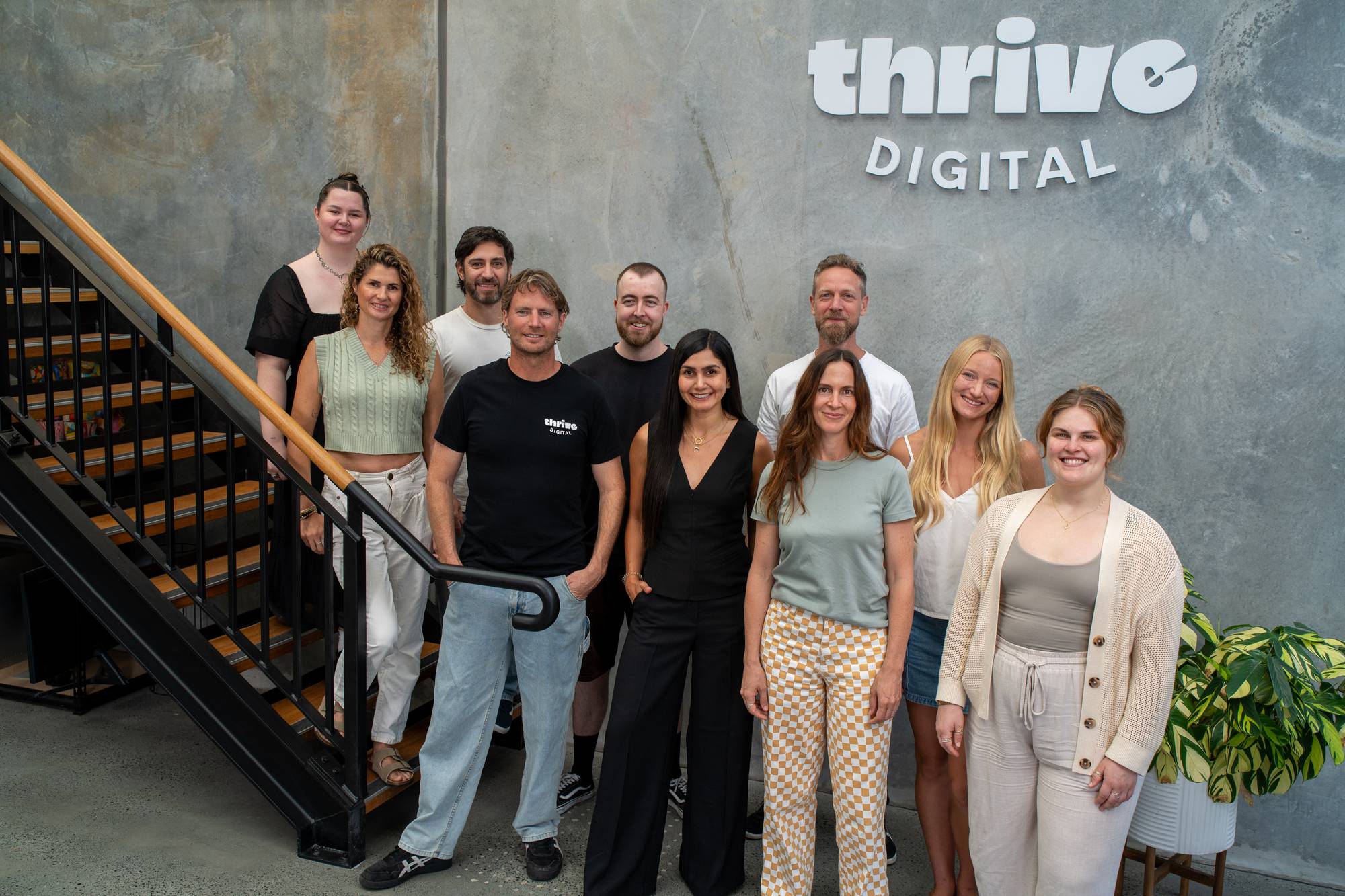 thrive digital team photo