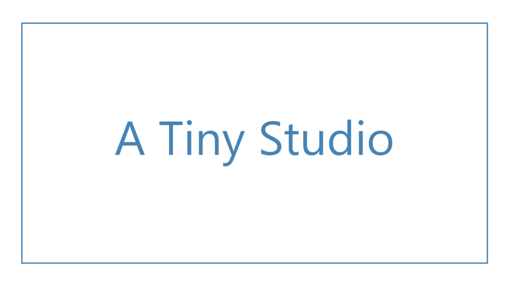 a-tiny-studio