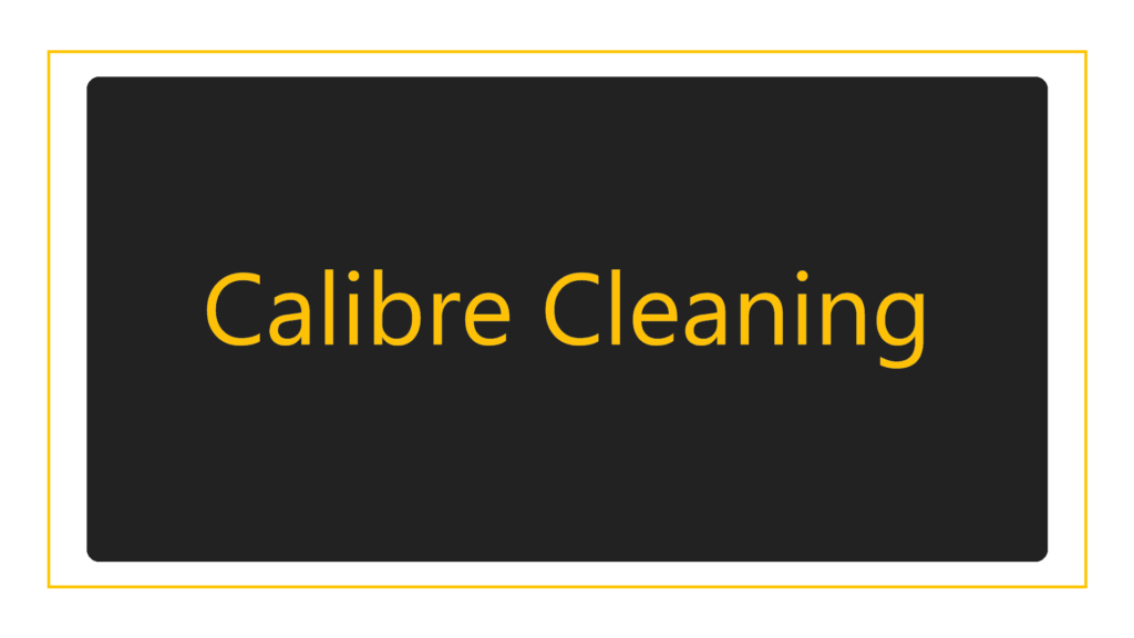 calibre-cleaning