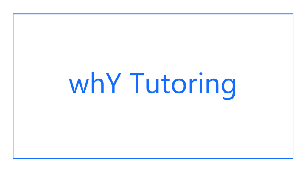 why-tutoring